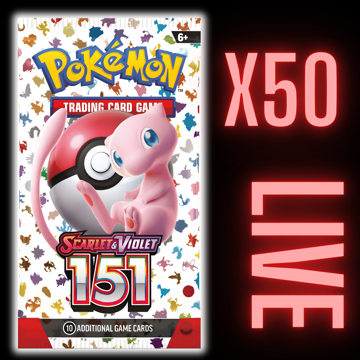 pokemon 151 english booster pack Pokémon x 50 (LIVE) – AllPokeTCG Secret Lair Drop Series Pokemon V Cards - Select Type:Pre-release Pack