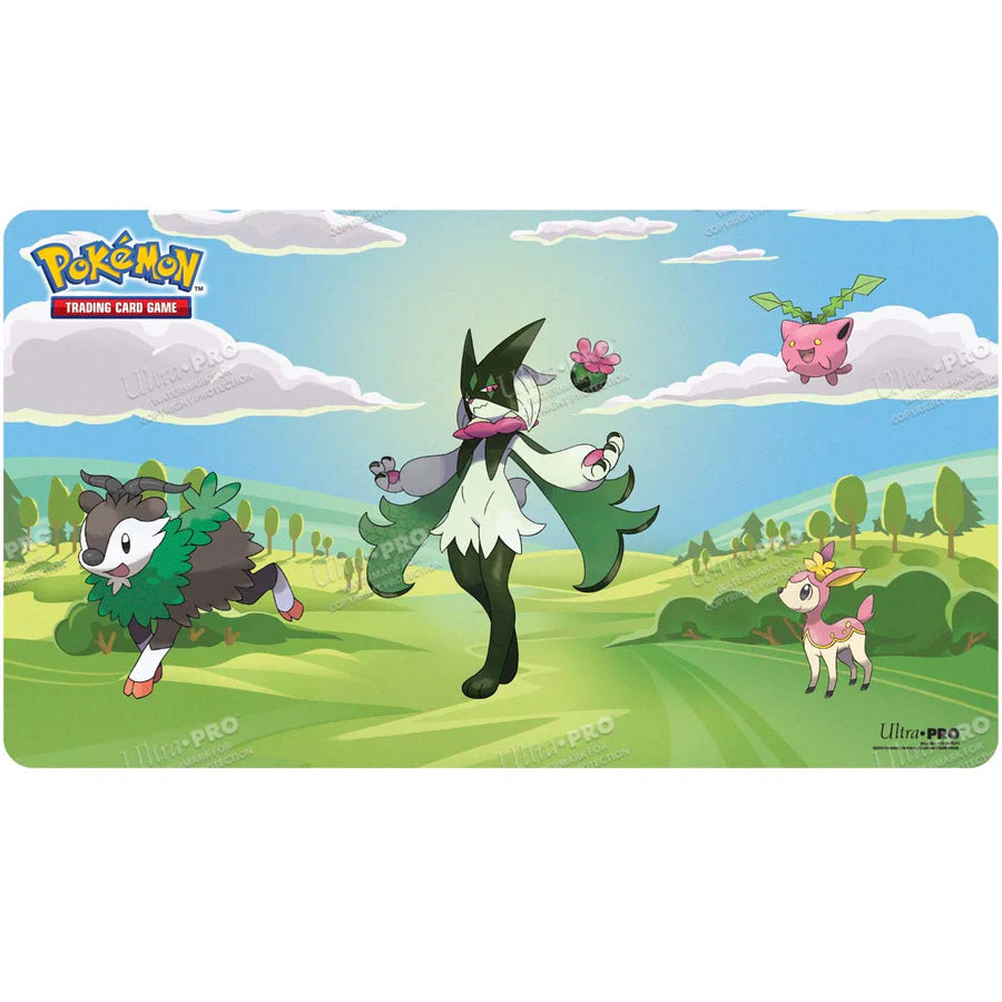 pokemon trading card game playmat Neon Kanto Pokmon Charizard Venusaur Blastoise Delightful TCG Active Pokmon Gallery Series: Morning Meadow Playmat