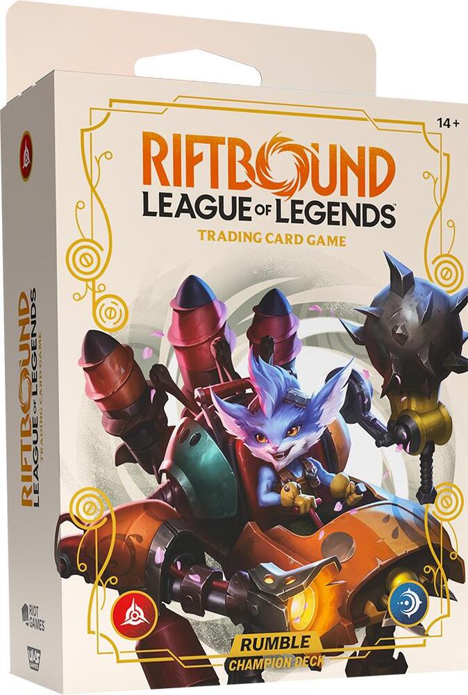Riftbound League of Legends TCG Spiritforged Rumble Champion Deck
