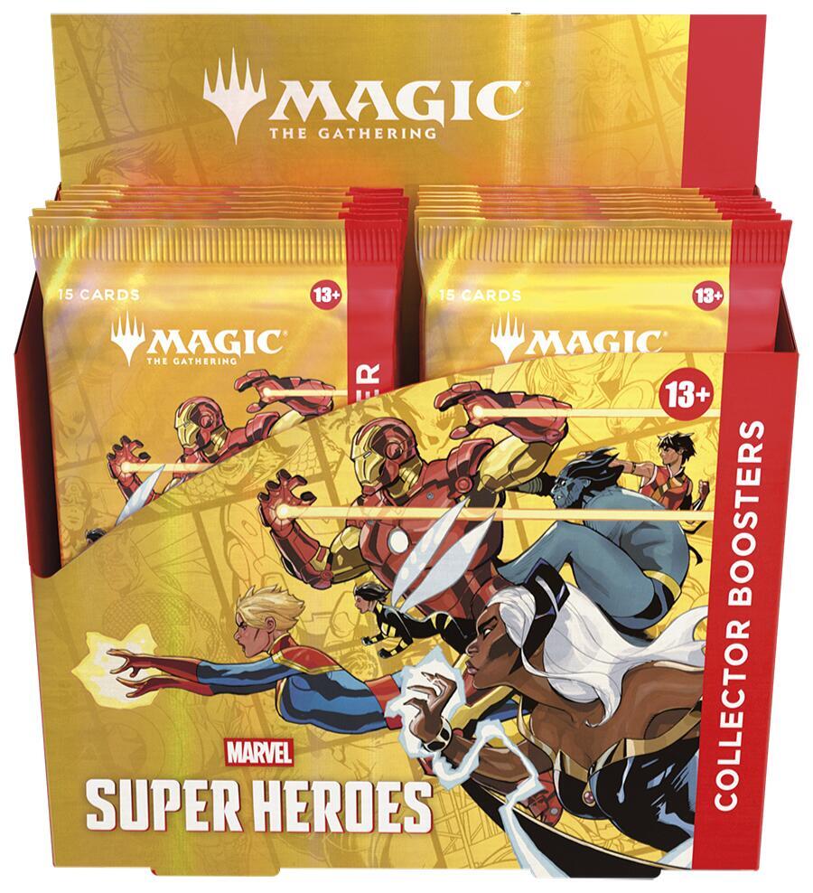 Marvel Super Heroes - Magic: The Gathering Collector Booster Display