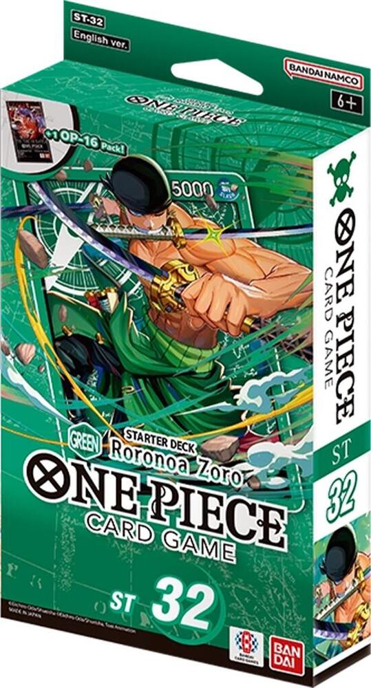 Starter Deck 32: GREEN Roronoa Zoro - Starter Deck 32: GREEN