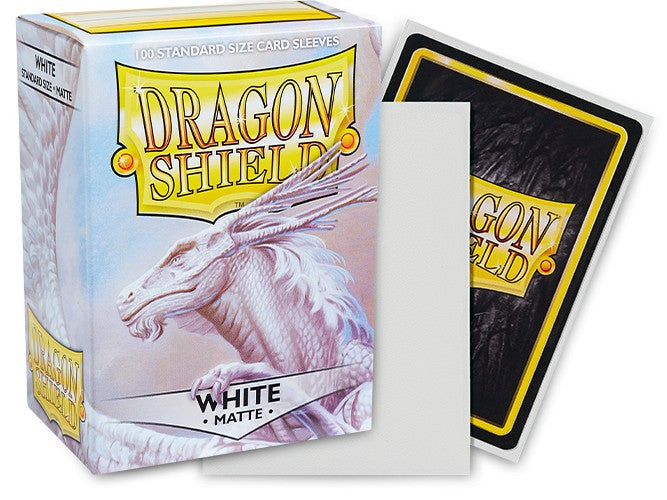 Dragon Shield Sleeves: Standard Matte Sleeves - 100ct Per Pack - Multiple Colors - Fits MTG, Pokemon, & More - Set Booster Box