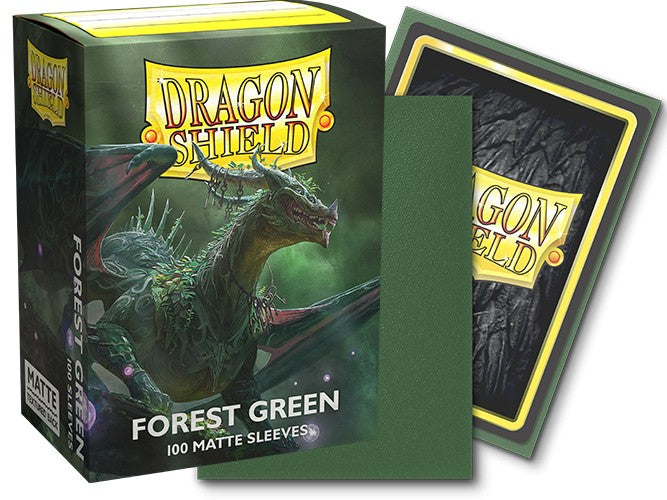 Dragon Shield Sleeves: Standard Matte Sleeves - 100ct Per Pack - Multiple Colors - Fits MTG, Pokemon, & More - Set Booster Box