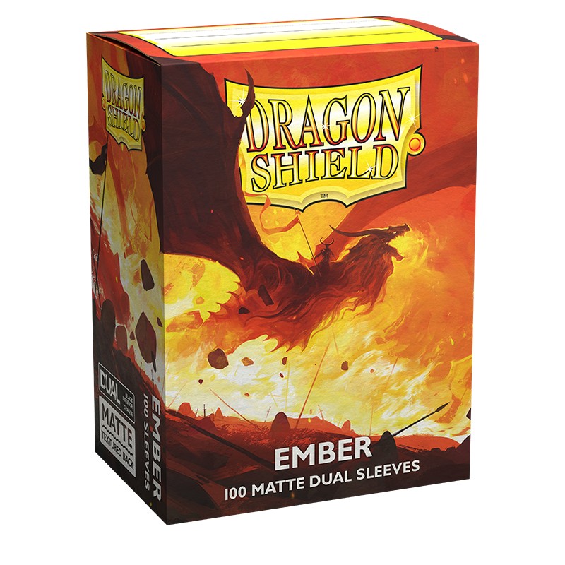 Dragon Shield Sleeves: Standard Matte Sleeves - 100ct Per Pack - Multiple Colors - Fits MTG, Pokemon, & More - Set Booster Box