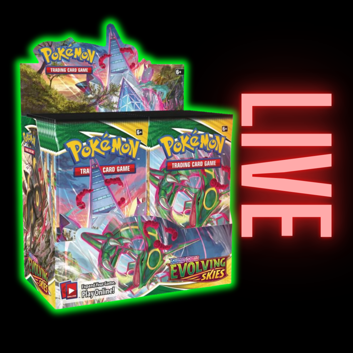 Evolving Skies Booster Box (LIVE)