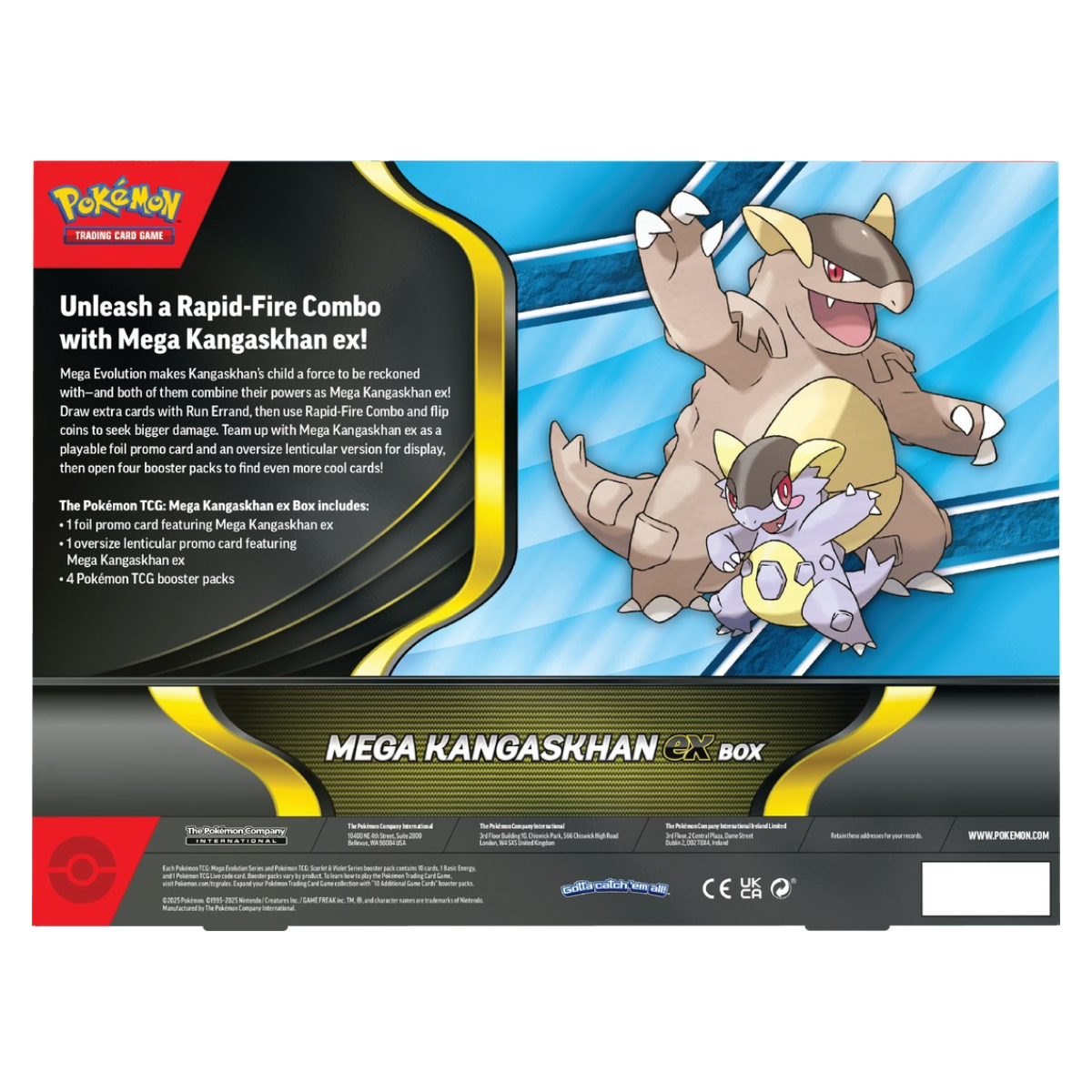 Pokemon TCG: Mega Kangaskhan ex Box