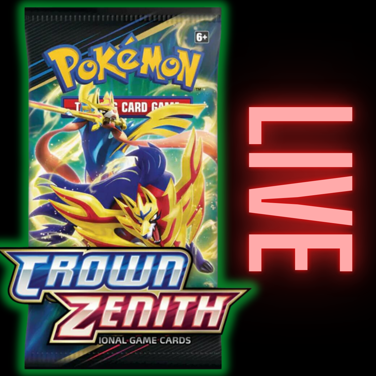 Crown Zenith Booster Pack (LIVE) AllPokeTCG Crown Zenith Booster Pack (LIVE) AllPokeTCG