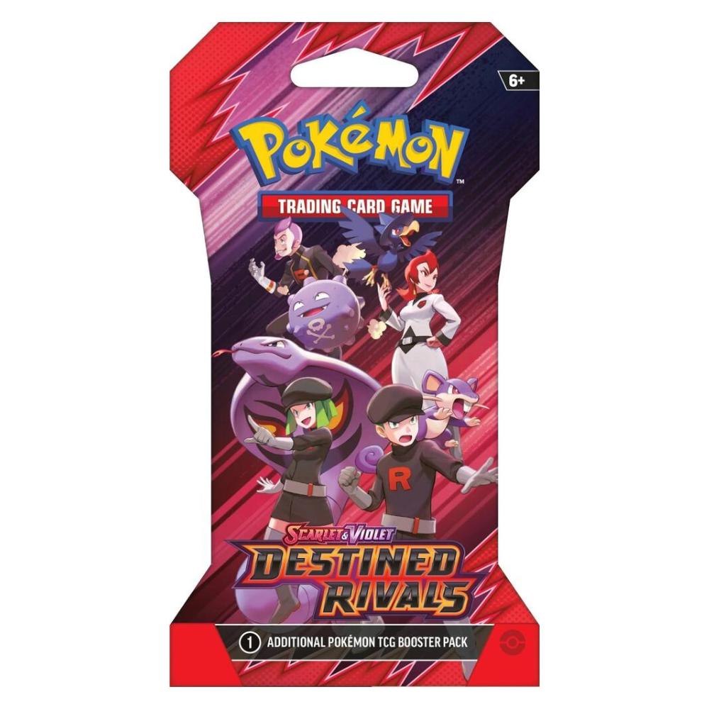 Destined Rivals Sleeved Pack - Pokemon SV10 Destined Rivals Sleeved Pack - Pokemon SV10