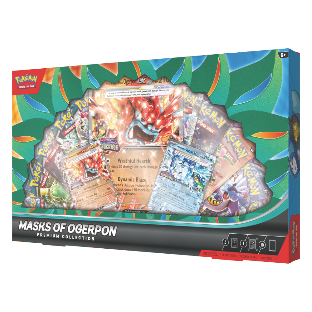 Masks of Ogerpon Premium Collection: Pokemon TCG AllPokeTCG Masks of Ogerpon Premium Collection: Pokemon TCG AllPokeTCG