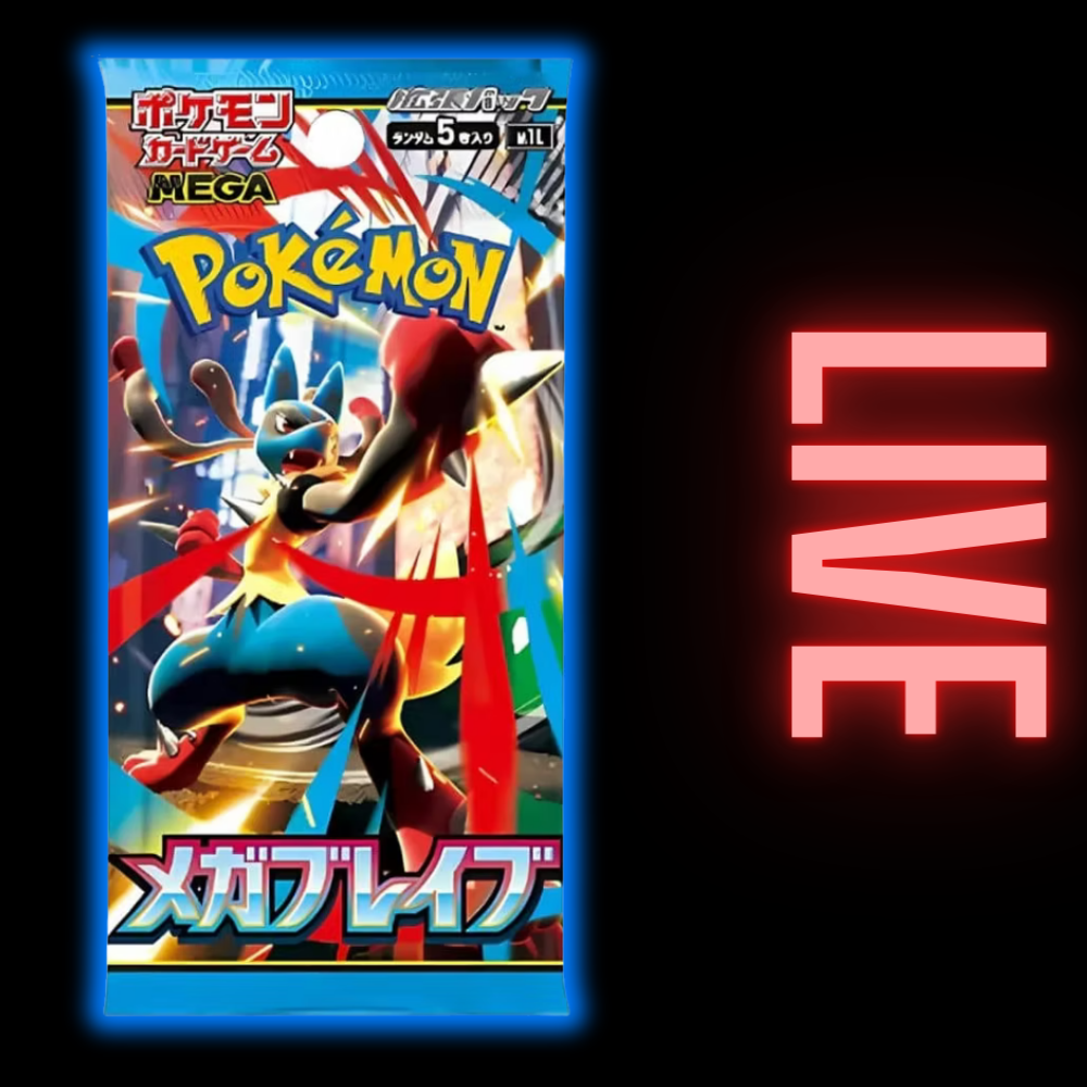 Mega Brave Japanese Booster Pack (LIVE)