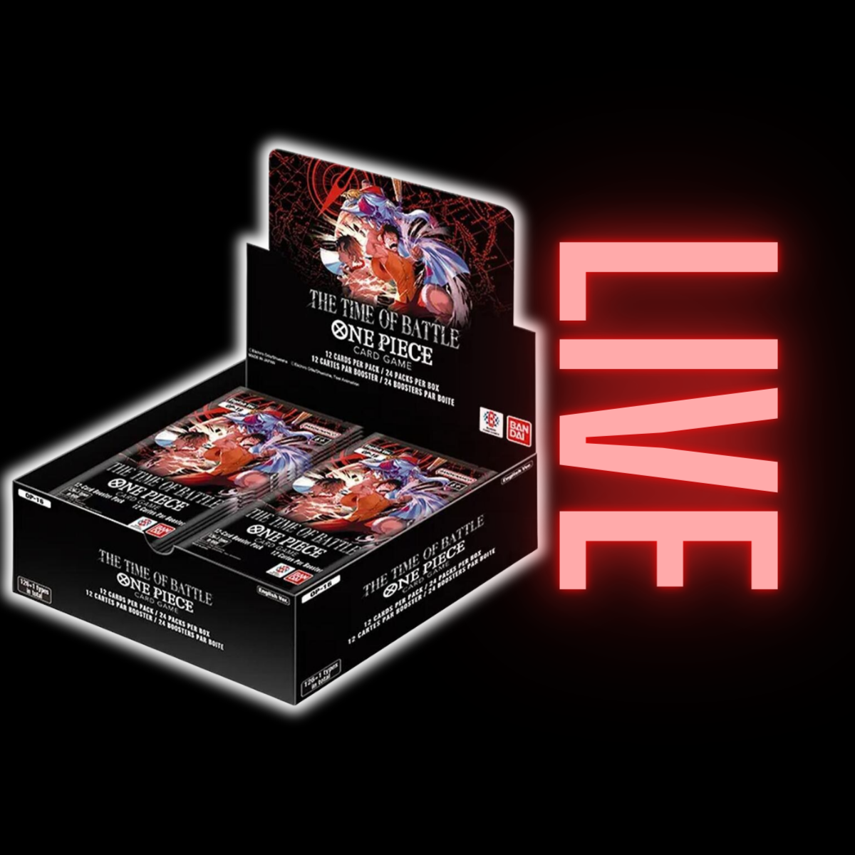 The Time of Battle One Piece Booster Box OP16 (LIVE)