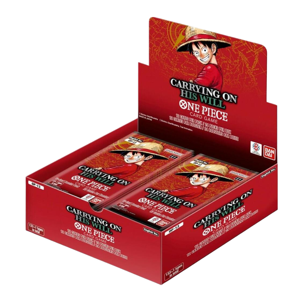 One Piece - Carrying On His Will Booster Box - OP13 – AllPokeTCG