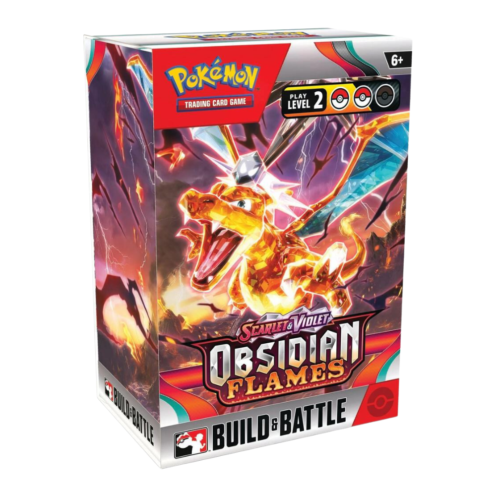 Obsidian Flames Build & Battle Box - SV03: Pokemon - Obsidian Flames