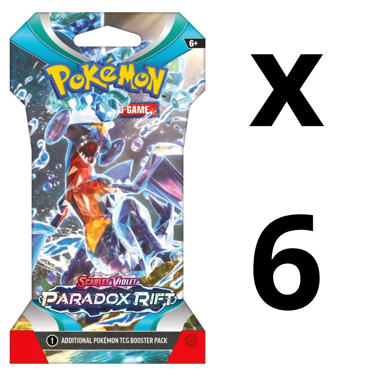 Pokemon Scarlet and Violet - Paradox Rift Sleeved Pack x 6 AllPokeTCG Pokemon Scarlet and Violet - Paradox Rift Sleeved Pack x 6 AllPokeTCG