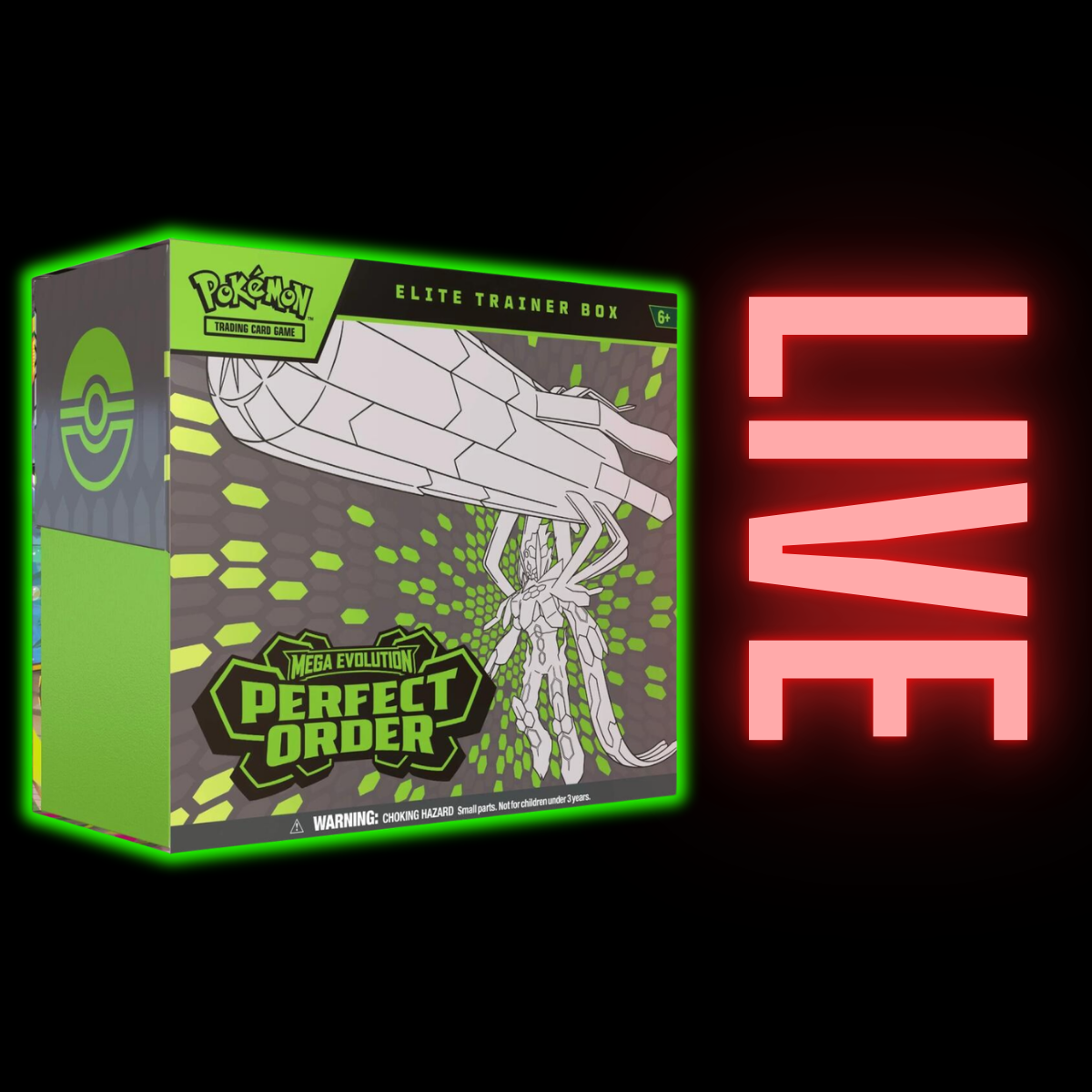 Perfect Order Pokemon Elite Trainer Box (LIVE)
