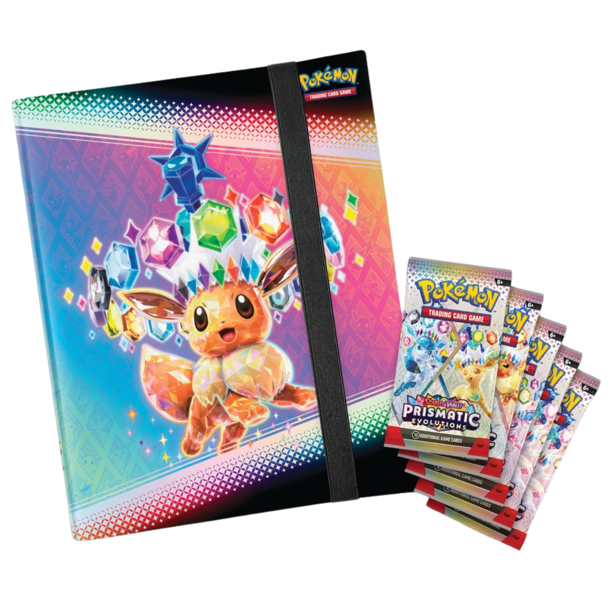 Prismatic Evolutions Binder Collection Pokemon Scarlet and Violet (MSRP DEAL)(1 Per Customer)
