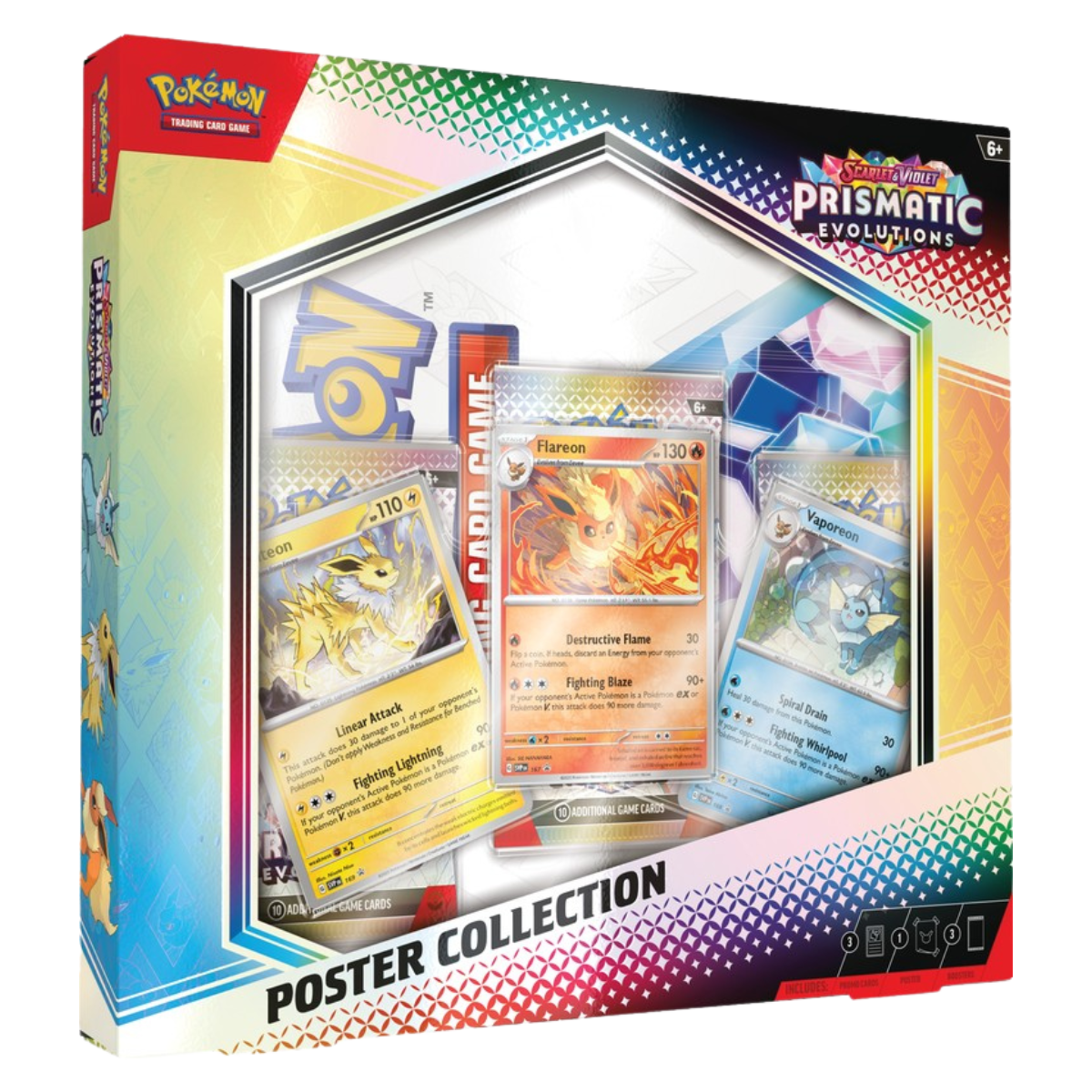 Prismatic Evolutions Poster Collection Pokemon Scarlet and Violet
