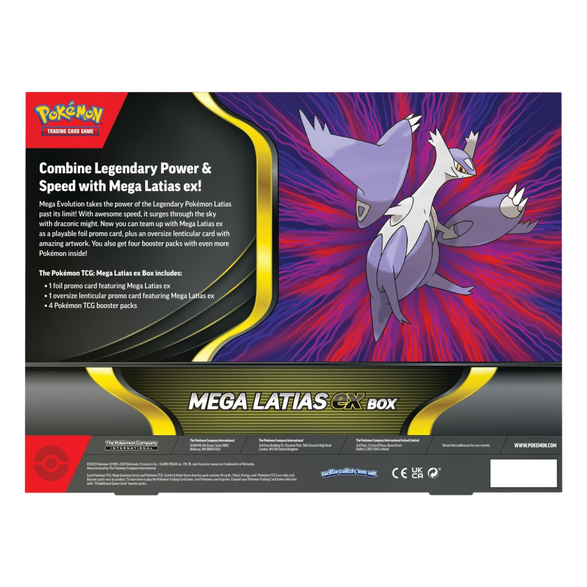 Pokemon TCG: Mega Latias ex Box