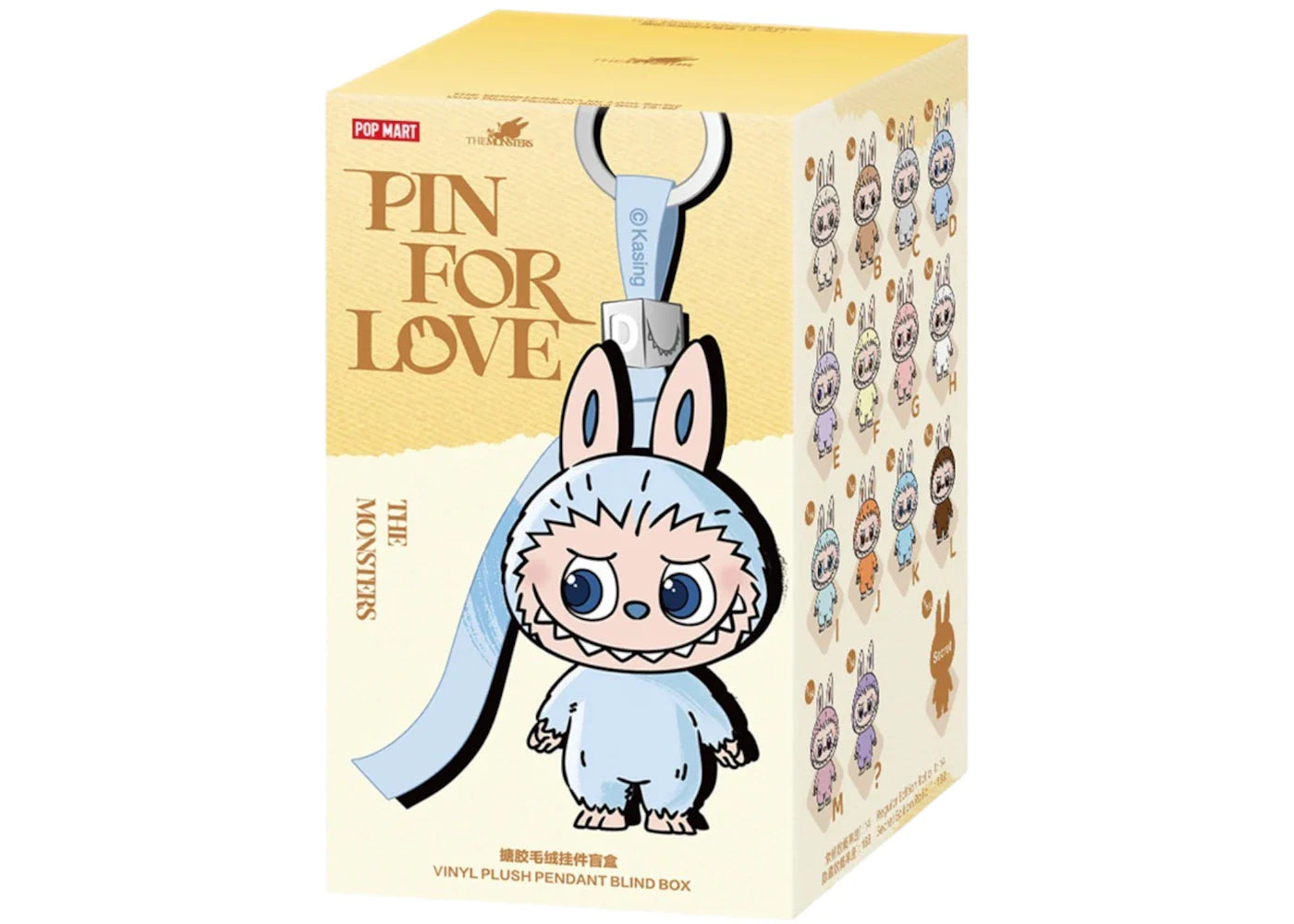 Pop Mart Labubu The Monsters Pin for Love Series Vinyl Plush Blind Pop Mart Labubu The Monsters Pin for Love Series Vinyl Plush Blind