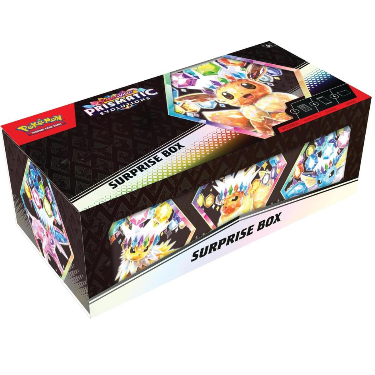 Pokemon TCG: Prismatic Evolutions: Surprise Box AllPokeTCG Pokemon TCG: Prismatic Evolutions: Surprise Box AllPokeTCG