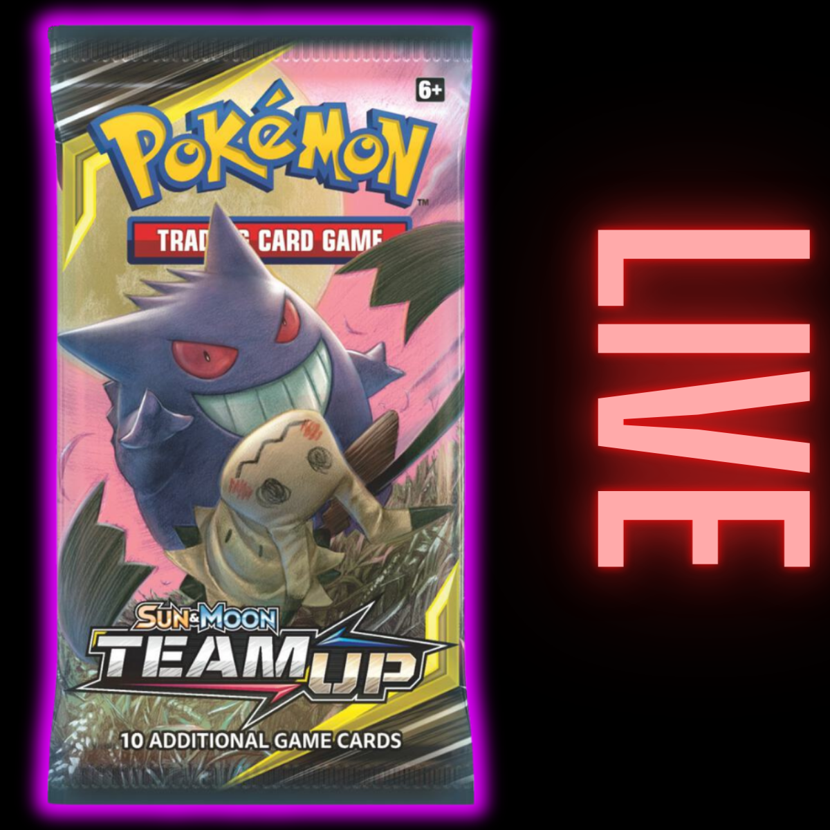 Team Up Booster Pack - Box Break - (LIVE)