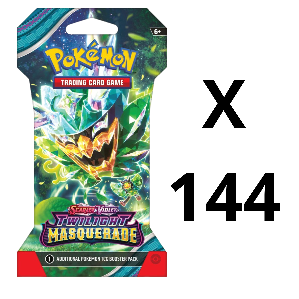 Twilight Masquerade Sleeved Case 144 Packs AllPokeTCG Twilight Masquerade Sleeved Case 144 Packs AllPokeTCG