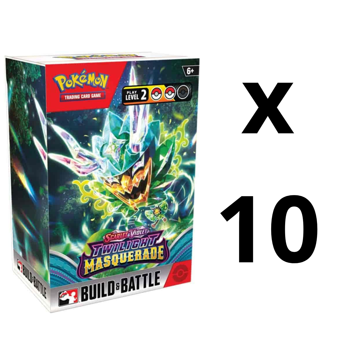 Twilight Masquerade Build and Battle Box Display - Pokemon AllPokeTCG Twilight Masquerade Build and Battle Box Display - Pokemon AllPokeTCG