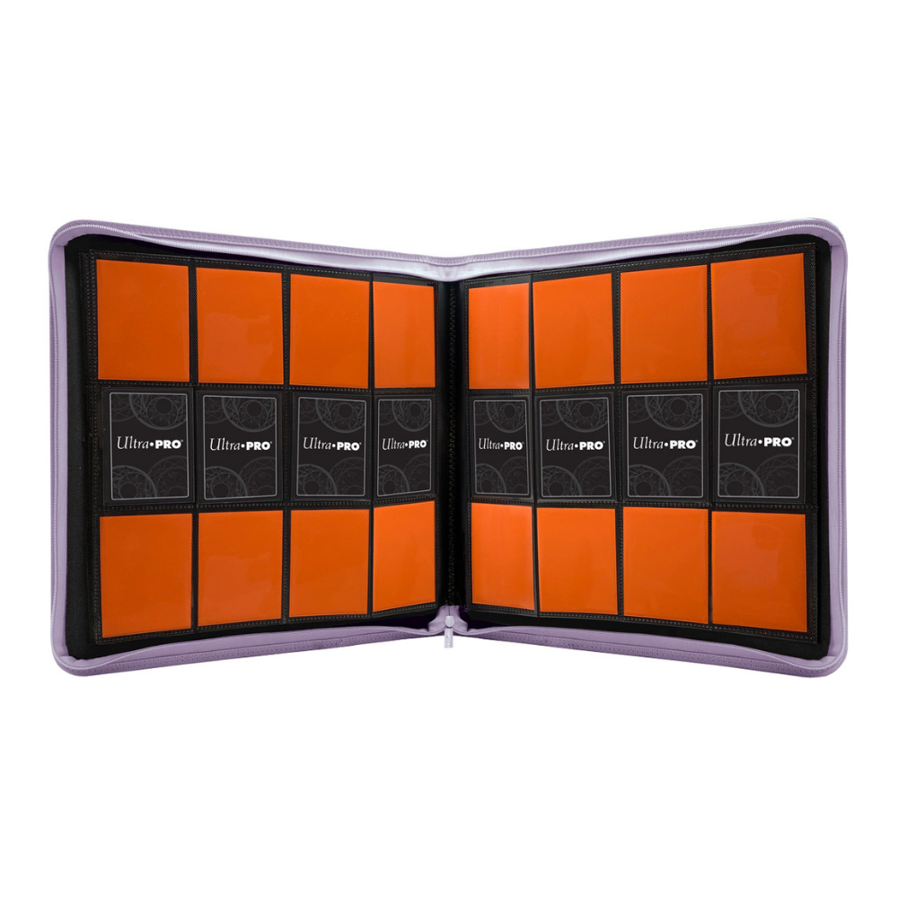 Ultra Pro PRO Binder: 12-Pocket Zippered - Purple