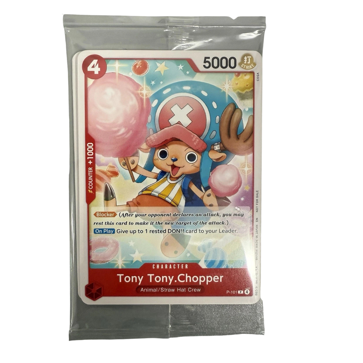 One Piece Promo Pack P-101 to P-107 Gol D Roger Tony Tony Chopper Engl –  AllPokeTCG