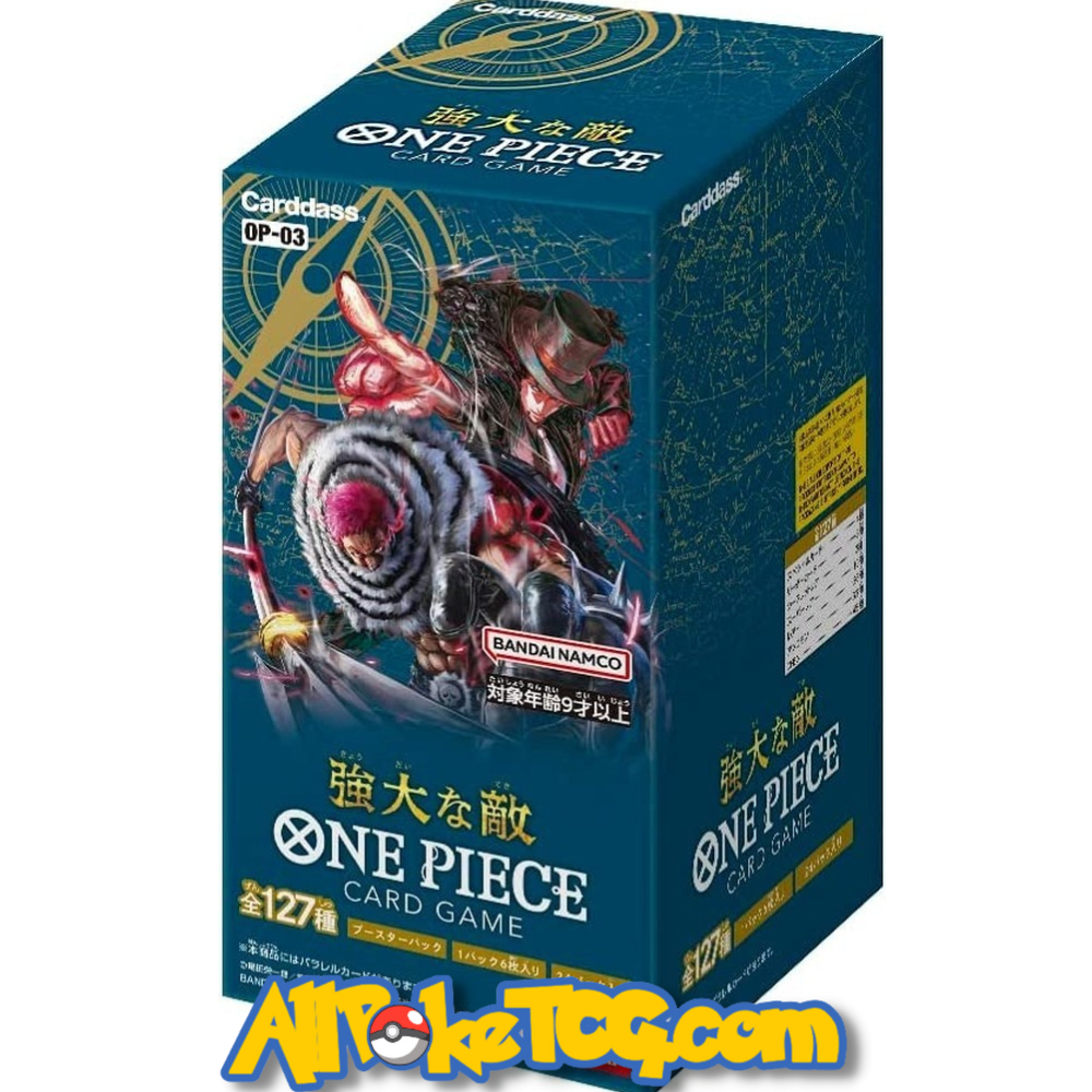 One Piece Mighty Enemy OP-03 Booster Box Japanese (LIVE) AllPokeTCG One Piece Mighty Enemy OP-03 Booster Box Japanese (LIVE) AllPokeTCG