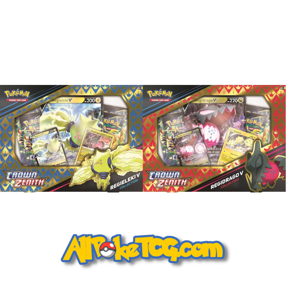 pokemon trading card game crown zenith collection regieleki v Crown Zenith Collection Box