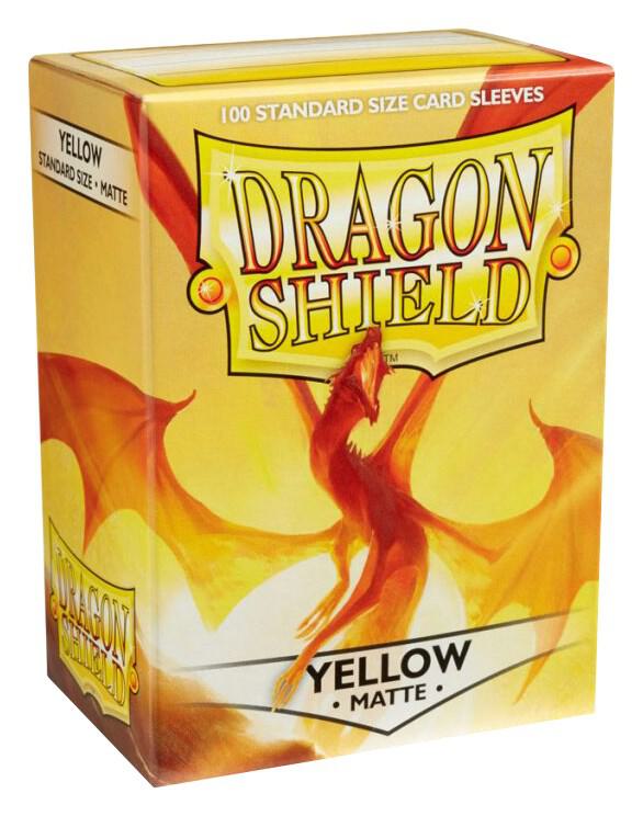 Dragon Shield Sleeves: Standard Matte Sleeves - 100ct Per Pack - Multiple Colors - Fits MTG, Pokemon, & More - Set Booster Box
