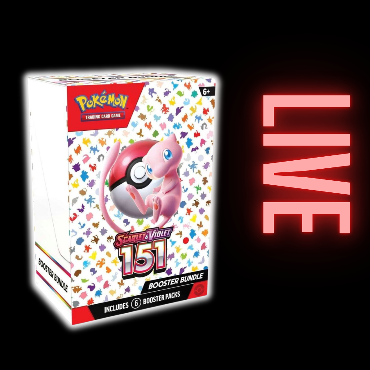 Pokemon Scarlet and Violet 3.5 151 Booster Bundle (LIVE)