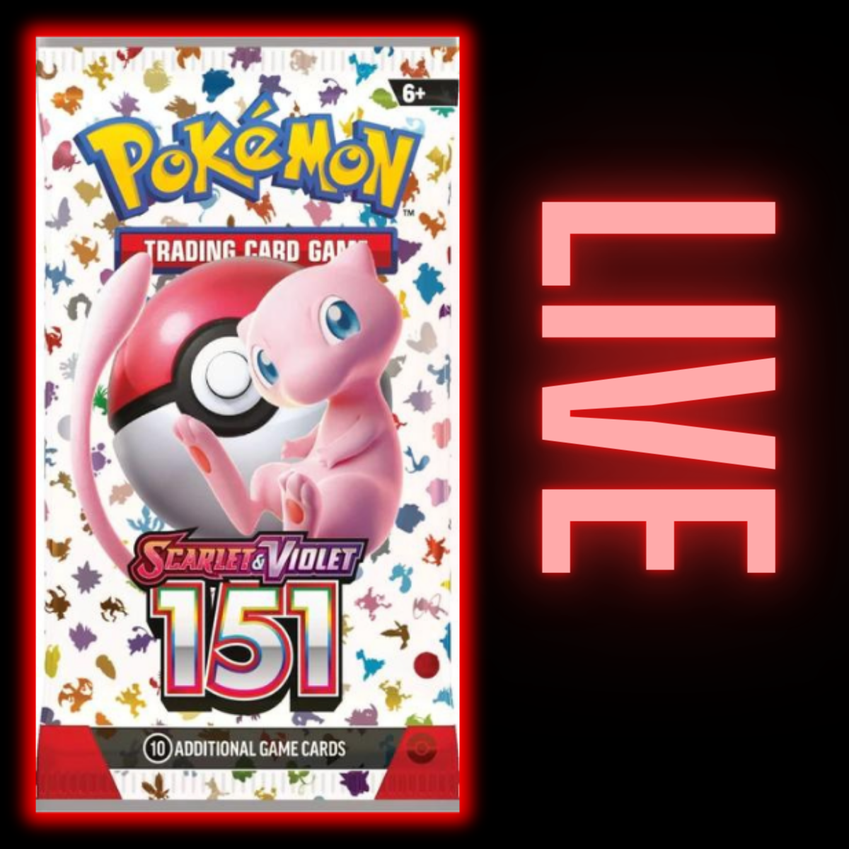151 English Pokémon Pack (LIVE)