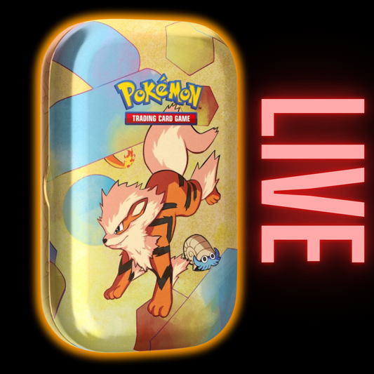 151 Mini Tins Pokemon Scarlet and Violet 3.5 (LIVE)