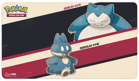Snorlax and Munchlax Standard Gaming Playmat Mousepad for Pokemon