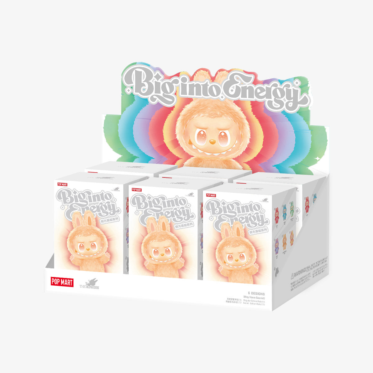 Big into Energy Series THE MONSTERS Labubu - Pop Mart