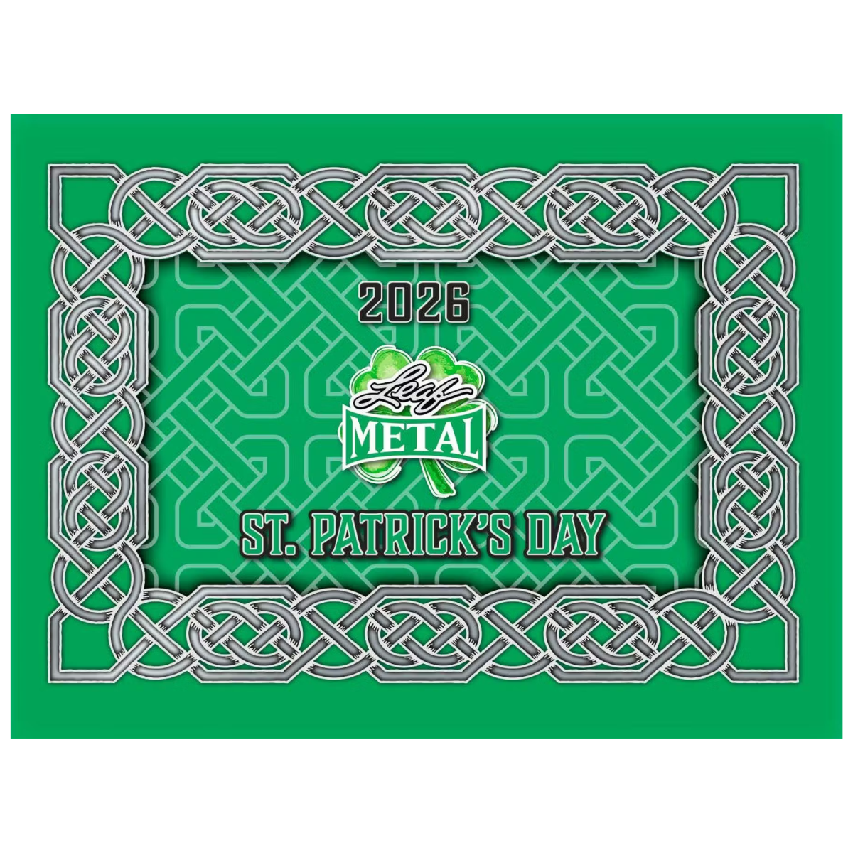 2026 Leaf Metal St. Patrick's Day Hobby Box (Pre-Order)