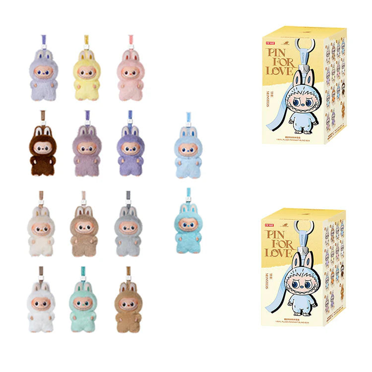 Pop Mart Labubu The Monsters Pin for Love Series Vinyl Plush Blind Box