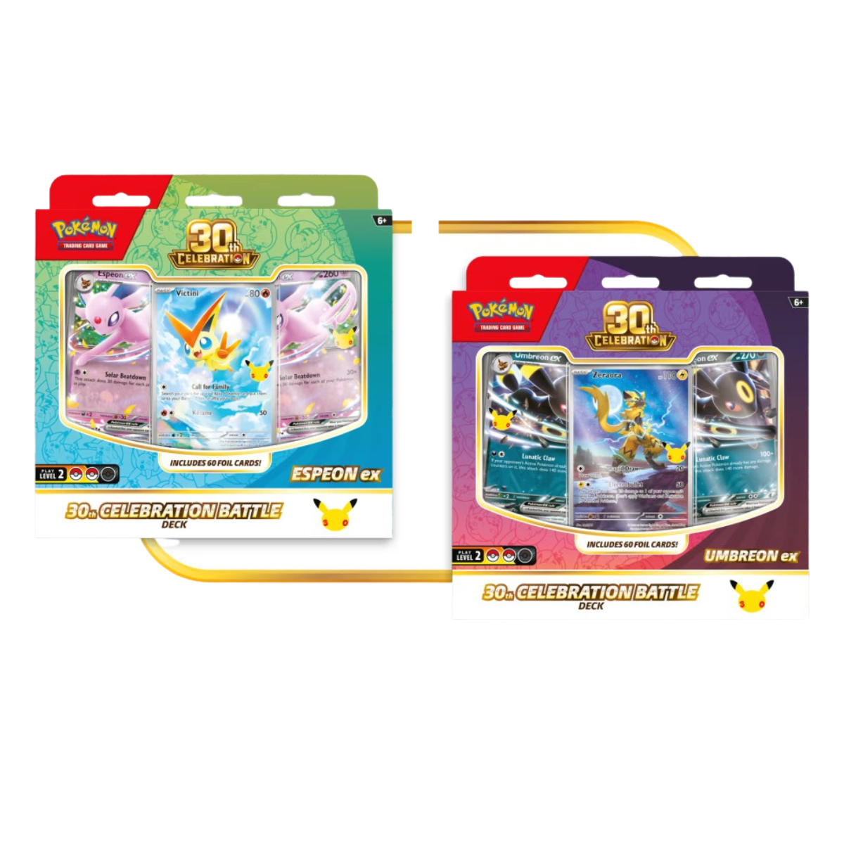 30th Celebration Battle Deck Bundle of 2 (Both Artworks)