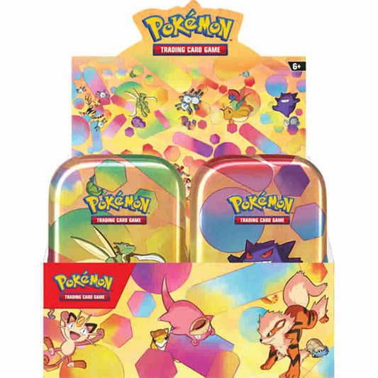 Pokemon Scarlet and Violet 3.5 151 Mini Tin Display