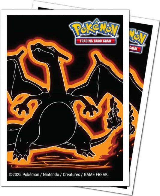 APEX Deck Protector Sleeves - Pokemon Neon Kanto: Charizard (105-pack) - Ultra Pro Card Sleeves