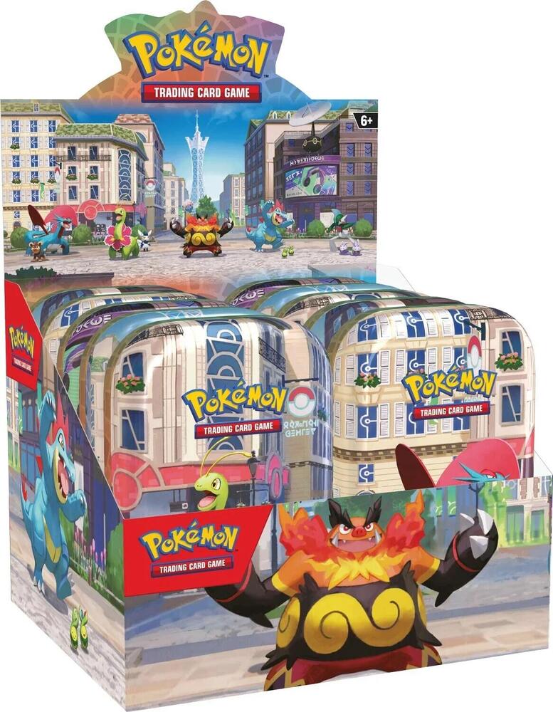 Lumiose City Pokemon Mini Tin Display