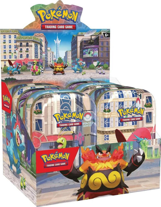 Lumiose City Pokemon Mini Tin Display