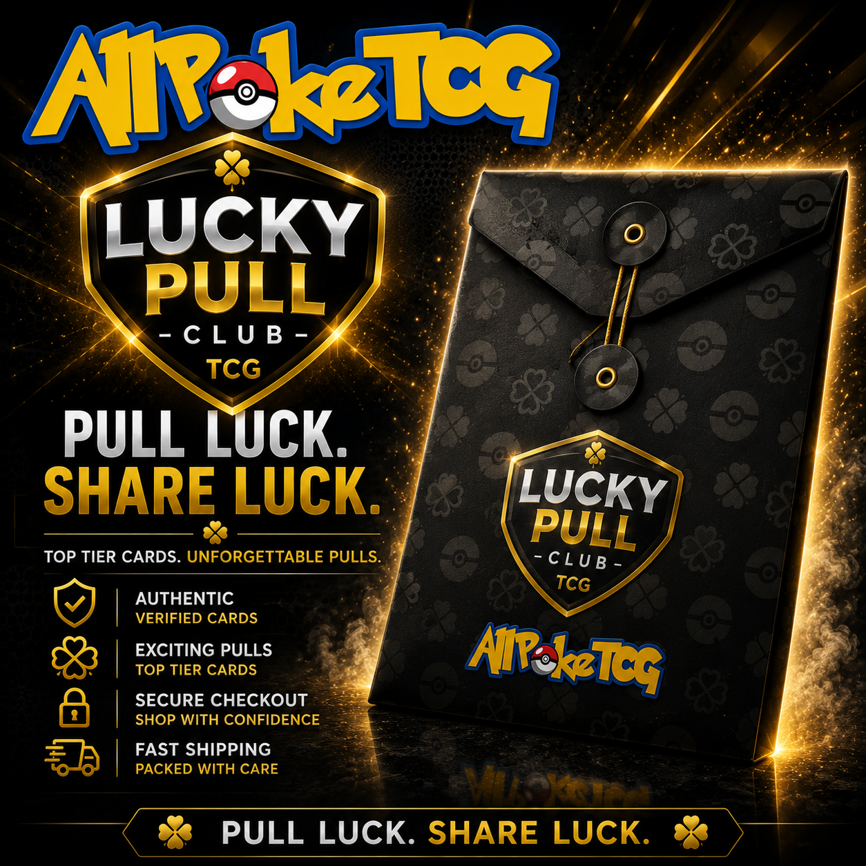 Lucky Pull Club AllPoke Bag (LIVE)