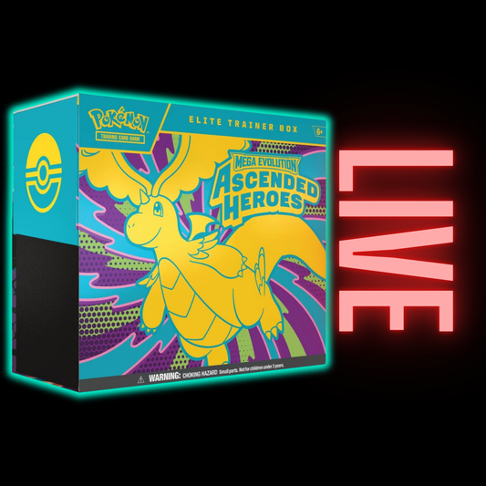Ascended Heroes Pokemon Elite Trainer Box (LIVE)