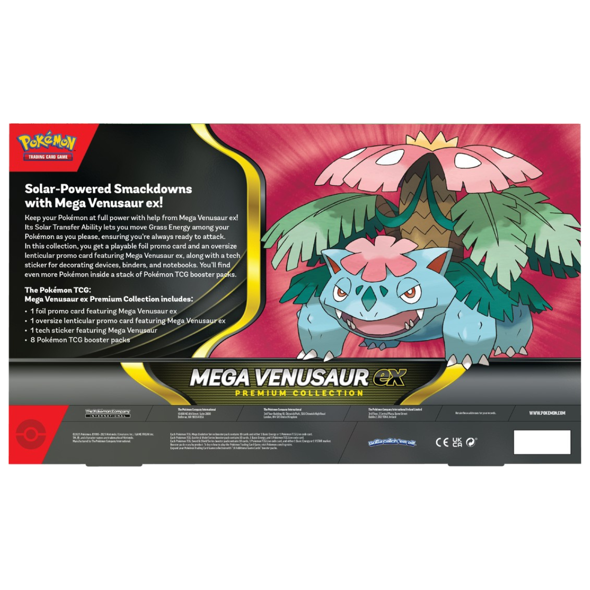 Pokemon TCG: Mega Venusaur ex Premium Collection