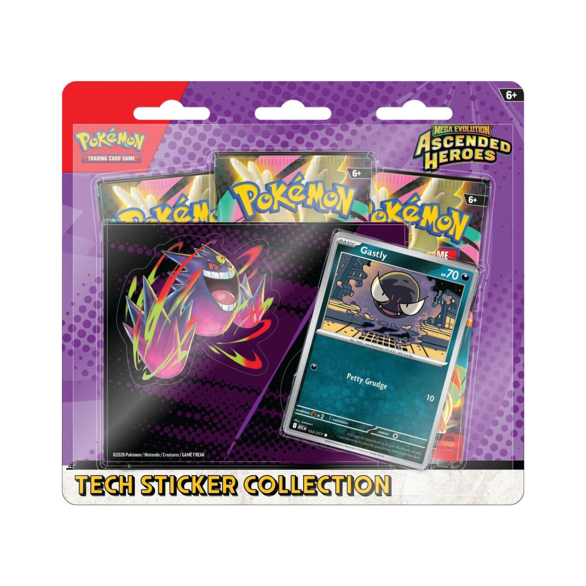 Mega Evolution: Ascended Heroes Tech Sticker Collection