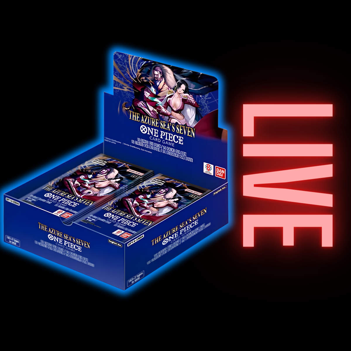 One Piece - The Azure Sea's Seven Booster Box (LIVE)
