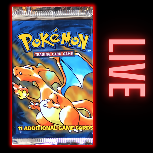 Base Set Pokemon Booster Pack (LIVE)